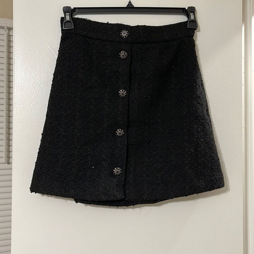 Black work skirt
